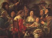 Jacob Jordaens The King Drinks Celebration of the Feast of the Epiphany oil painting picture wholesale